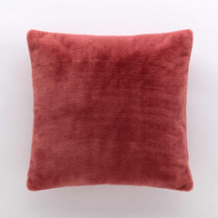 Cuscino in ecopelliccia 50x50 cm rosa - Furry | Riviera | Carillo Home