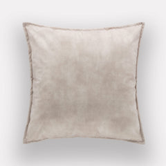 Cuscino in velluto 50x50 cm bianco - Goodly | Riviera | Carillo Home