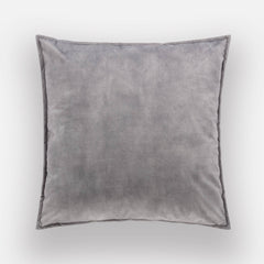 Cuscino in velluto 50x50 cm grigio - Goodly | Riviera | Carillo Home