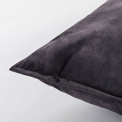 Cuscino in velluto 50x50 cm marrone - Goodly | Riviera | Carillo Home
