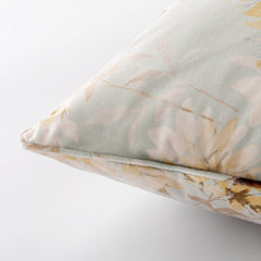 Cuscino in velluto 50x50 cm verde - Flora | Riviera | Carillo Home