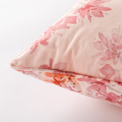 Cuscino in velluto 50x50 cm rosa - Flora | Riviera | Carillo Home