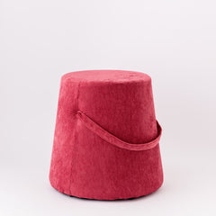 Pouf 32x42x40 cm rosso - Consiglia | Riviera | Carillo Home