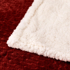 Plaid in ecopelliccia 210x240 cm rosa - Esagon | Riviera | Carillo Home
