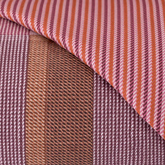 Completo copripiumino matrimoniale rosso - Castiglione | Riviera | Carillo Home