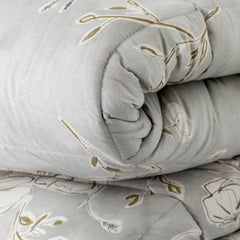 Trapunta in cotone grigio - Tulla | Riviera | Carillo Home