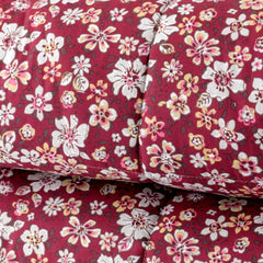 Trapunta in cotone 1 piazza e 1/2 rosso - Consiglia | Riviera | Carillo Home