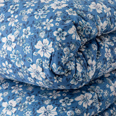 Trapunta in cotone 1 piazza e 1/2 blu - Consiglia | Riviera | Carillo Home