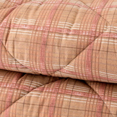 Trapunta in cotone matrimoniale beige - Ivo | Riviera | Carillo Home