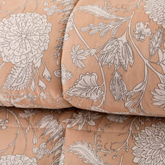 Trapunta in velluto matrimoniale beige - Musa | Riviera | Carillo Home