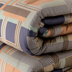 Trapunta matrimoniale blu - Carré | Carillo Home