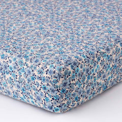Trapunta in velluto singola blu - Musa | Riviera | Carillo Home