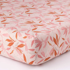 Completo letto 1 piazza e mezzo colore rosa loto - Flora | Riviera | Carillo Home
