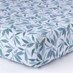 Completo letto singolo azzurro - Flora | Riviera | Carillo Home