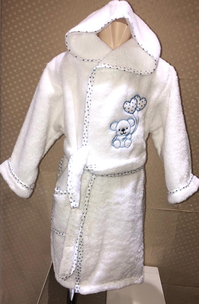 Accappatoio bambino fantasia orsacchiotto | Monica Confezioni