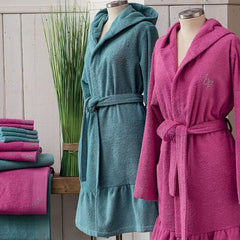 Accappatoio donna turchese - Blucolors