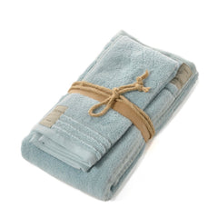 Coppia di asciugamani color Nilo - Coccola | Fazzini