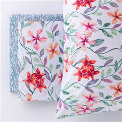 Completo Letto Wild Orchid - Corallo | Carillo Home