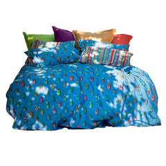 Completo letto matrimoniale - Beetles | Tessitura Toscana Telerie