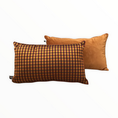 Coppia di cuscini cognac - Piccadilly | Reevèr | Carillo Home
