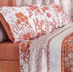 Completo letto singolo - Ethnos - Malva - Carillo