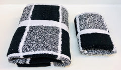 Asciugamani in spugna jacquard | Bomdia