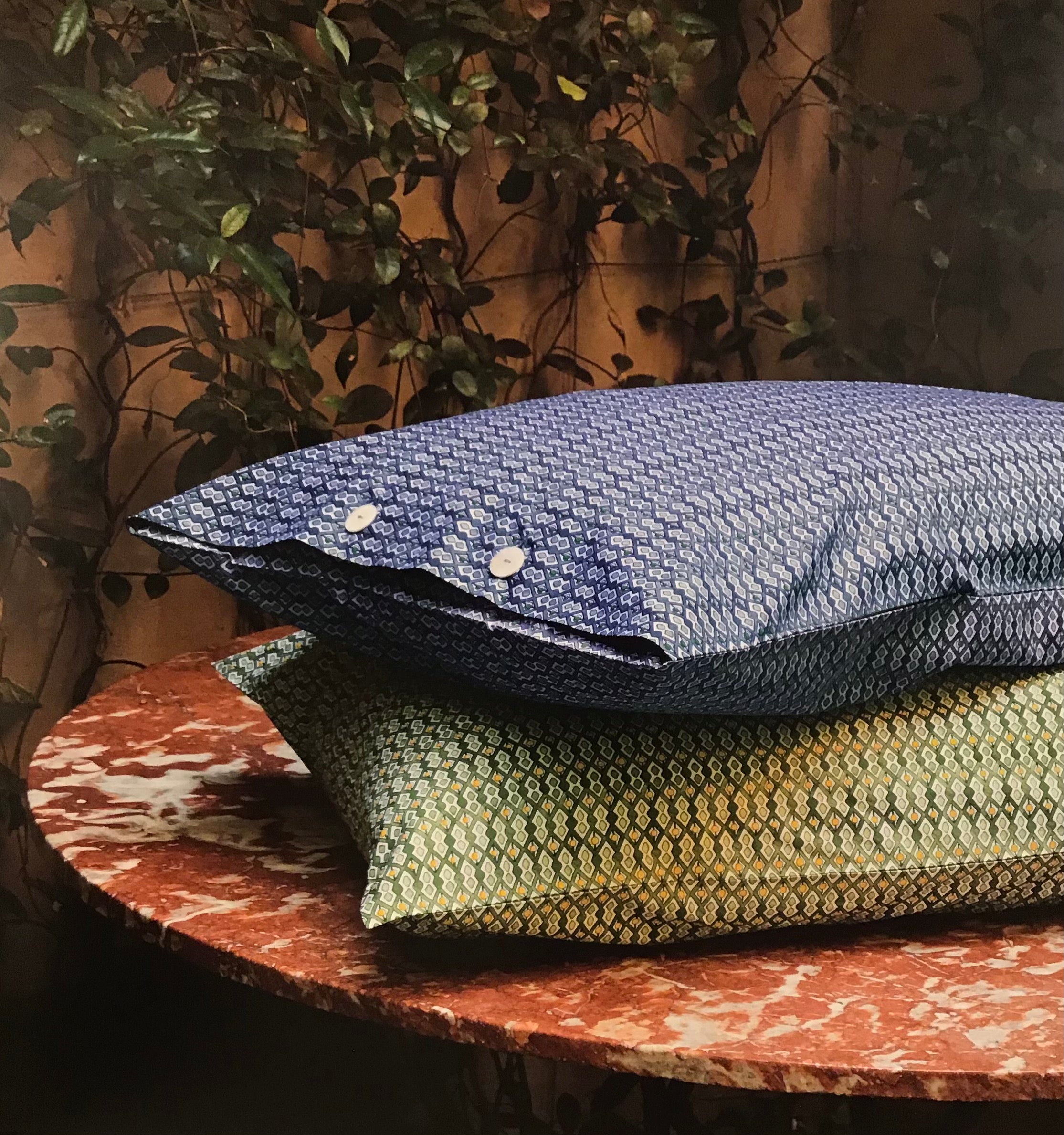 Completo lenzuola due piazze - Tennis Fazzini- verde bosco