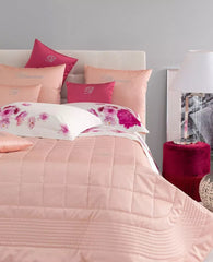 Copriletto trapuntato Blumarine - Note Blu - Quilt Matrimoniale - Narciso