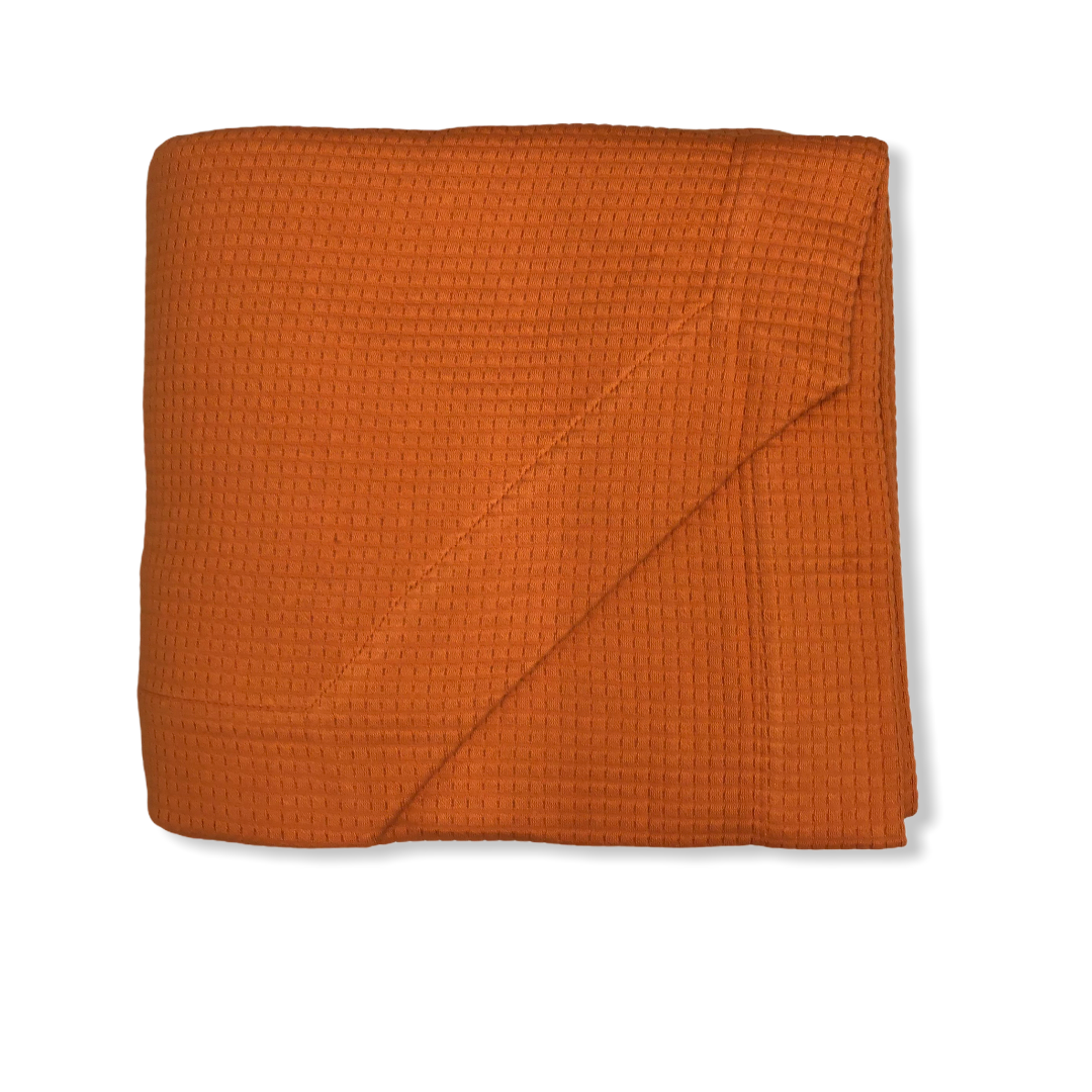 Copriletto matrimoniale arancione - May | Fazzini