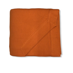 Copriletto matrimoniale arancione - May | Fazzini