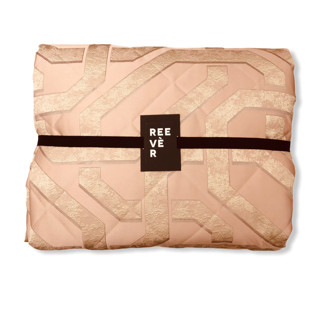 Trapuntino Quilt matrimoniale - Margot - Reevèr - Cipria