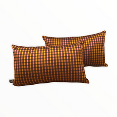 Coppia di cuscini cognac - Piccadilly | Reevèr | Carillo Home