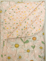Trapuntino Quilt singolo - Margherita cipria - Carillo Riviera