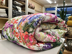 Trapunta matrimoniale Mirabello Green Park, colore R09 rosa