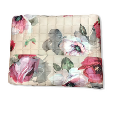 Copriletto trapuntato matrimoniale lampone- Cloe | Blumarine | Svad Dondi