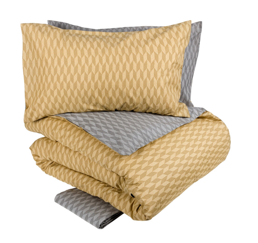 Completo copripiumino matrimoniale - Tweed | Fazzini