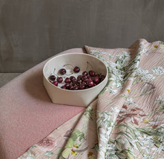 Copriletto matrimoniale rosa - Lilia | Fazzini