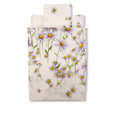 Completo lenzuola due piazze - Daisy Meadow - Glicine - Mirabello