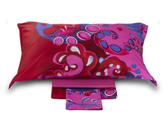 Completo lenzuola matrimoniale fucsia - Matisse | Svad Dondi