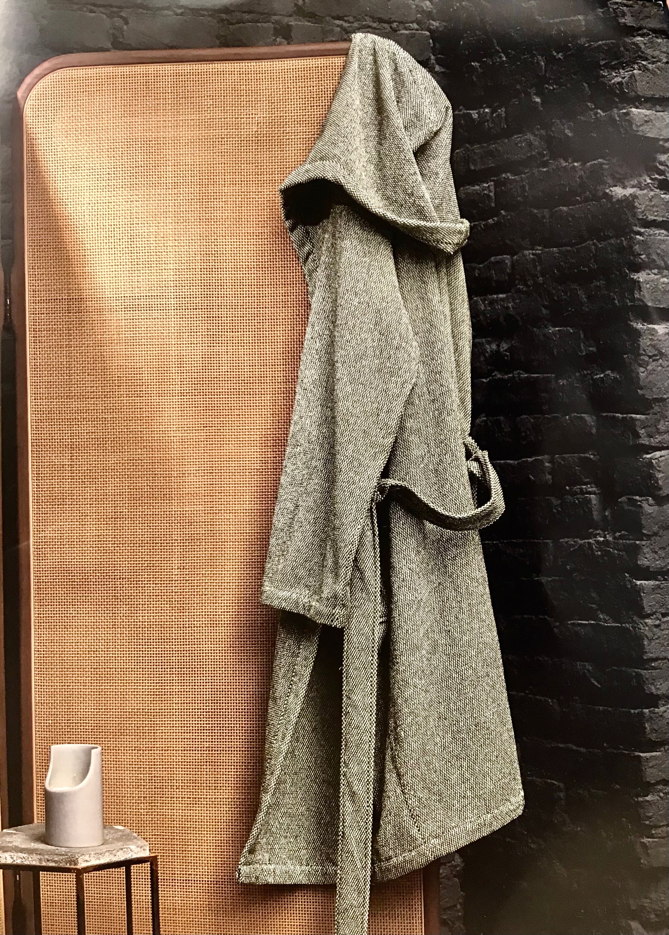 Accappatoio nero - Sale e Pepe | Fazzini