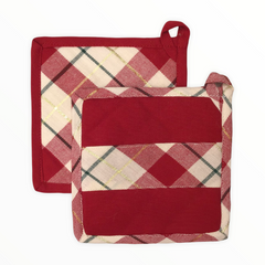 Set presine | Tartan | Lurex Oro