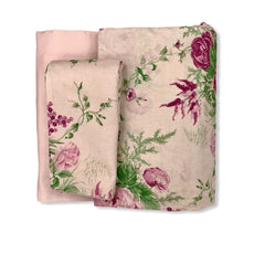 Completo letto matrimoniale rosa - Marta