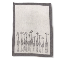 Canovaccio -Giraffe Grigio - Manifattura Tessile Prete