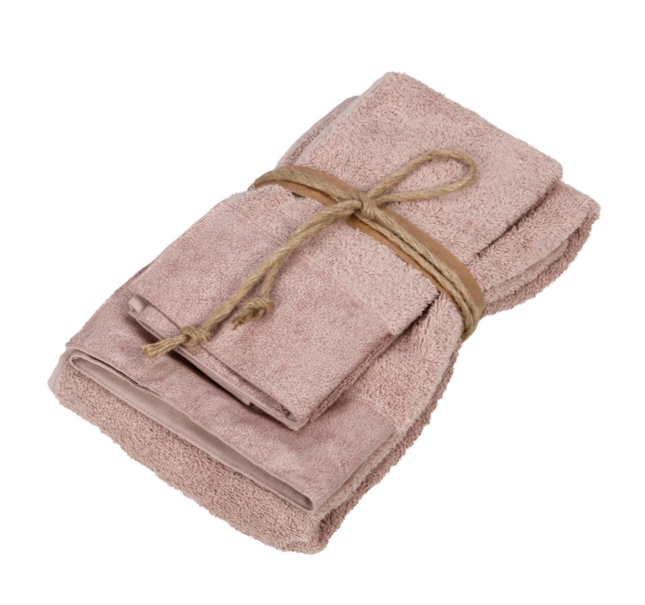 Coppia asciugamani rosa - Galuchat | Fazzini