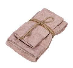 Coppia asciugamani rosa - Galuchat | Fazzini