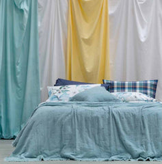 Trapuntino matrimoniale verde acqua - Cora | Riviera | Carillo Home