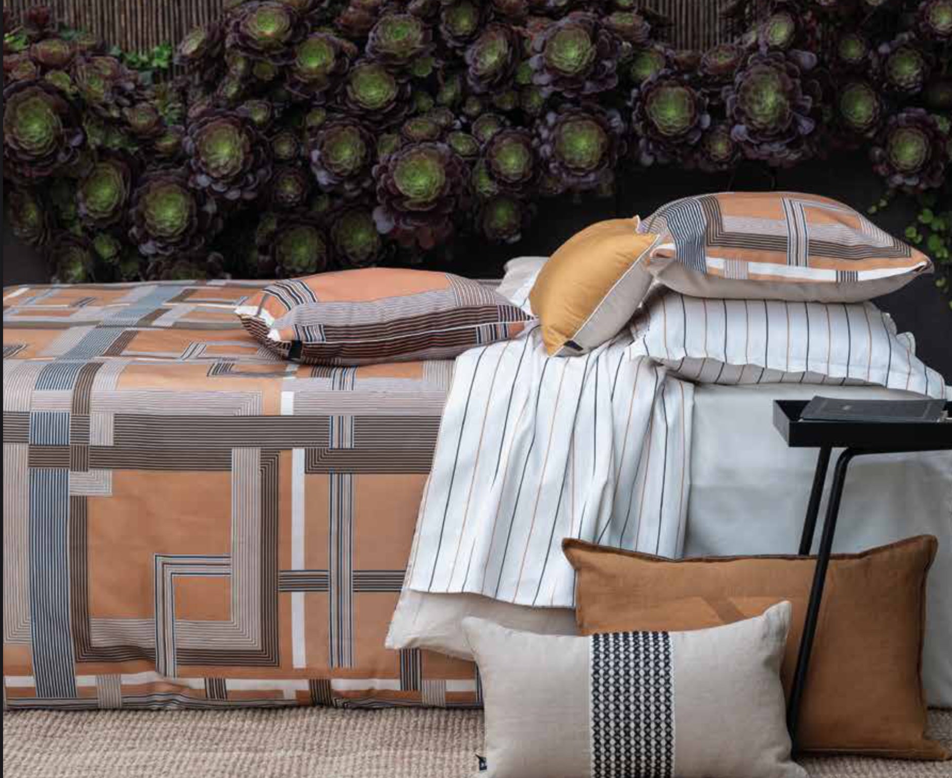 Copripiumino Carré - Reevèr - Giallo miele