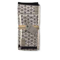 Coppia di asciugamani neri - Squaw | Fazzini