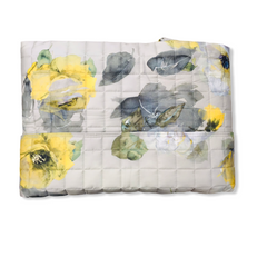 Copriletto trapuntato Blumarine - Cloe - Quilt Matrimoniale - Polline