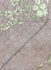 Trapuntino Quilt singolo -  Ethnos malva  - Carillo Riviera